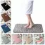 Thảm tắm DWEL Thảm gia đình Hấp thụ nước Đá cuội chống trượt dập nổi