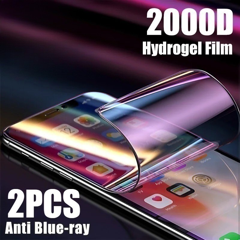 2 Bộ Phim Hydrogel Mờ Cho Samsung Galaxy A22 A23 A24 A25 A26 A27 A30 A31 A32 A33 A34 A35 A36 A37 A42 Chống Cháy Nổ HD Trong Suốt Phim Mềm Mờ Và Xanh Bảo Vệ Màn Hình Phía Trước