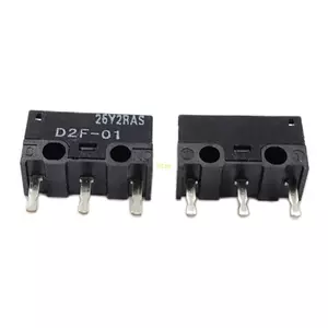 Btsg Chuột Chính Hãng Micro Switch D2F-01 Nhật Bản Chấm Xám Hợp Kim Vàng 10 Triệu Click
