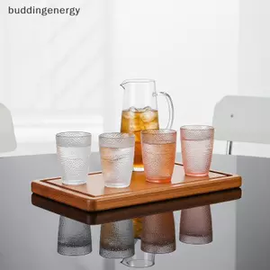 {BUDDI} Acrylic Drinkware Staable Glasses 210ml 300ml 360ml Trong suốt cho nhà bếp gia đình {buddingenergy}