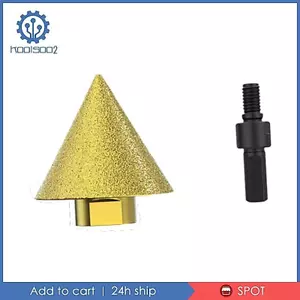 Mũi vát kim cương để mở rộng lỗ Cắt tỉa kim cương Mũi khoan hình nón kim cương Mũi gạch cho gỗ sứ