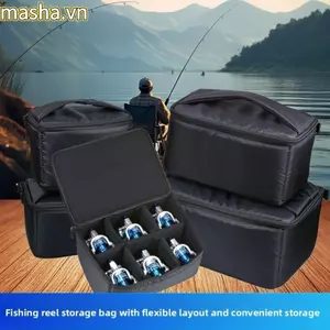 Túi câu cá, Túi đựng đồ câu cá 2 / 3 / 4 / 6 lưới chống nước, thiết kế nhỏ gọn Tay cầm cầm bền nhiều ngăn Túi lưu trữ di động Câu cá bờ