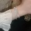 PNPIA- Thời Trang Quyến Rũ Zircon Vòng Tay Tennis Dây Xích Đàn Hồi Vòng Tay Pha Lê Có Thể Điều Chỉnh Dây Xích Vòng Tay Nữ Trang Sức