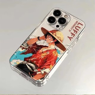 Ốp Điện Thoại Phong Cách Mới Mũ Rơm Phiêu Lưu Vua Anime Silicone Thích Hợp Cho iPhone 16promax 16 15 14 pro max 14plus xr xs 13 12 11 promax 17promax 15pro Vỏ Bảo Vệ Chống Sốc