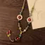 JRP Nhiều Màu Sắc Gốm Nelace Boho Phong Cách Handmade Có Thể Điều Chỉnh Nelace Đơn Giản Dệt Dây Gốm Nelace JRP
