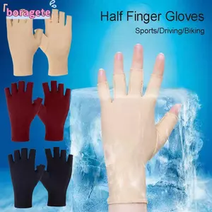 Găng tay mùa hè BORAGETE Xuân thu thoáng khí Chống nắng ngắn