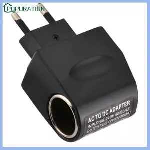 POP AC 220V sang DC 12V Chuyển Đổi Ổ Cắm Cắm Ô Tô Bật Lửa Cắm Điện Xe Thiết Bị Điện Tử