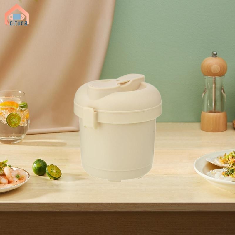 Nồi cơm điện vi sóng cho rau củ và gạo có thìa 5,5x5,7 inch