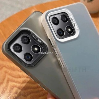 Honor 400 Smart 5G Ốp Silicon TPU Mềm Sang Trọng Cho Honor 400 500 Smart 400Smart 500Smart 4G 5G Vỏ Chống Sốc Ốp Lưng Kim Loại Aurora Da Matte Vỏ Điện Thoại