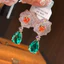 Hàn Quốc Phong Cách Dài Sang Trọng Phong Cách Mới Zircon Nhẹ Bông Tai Sang Trọng Bán Buôn