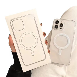 [JLK] Ốp Điện Thoại Từ Tính Trong Suốt Chính Hãng Cho iPhone 17 Air 16 Pro Max 16E 15 14 13 12 11 XS Max XR X 8 SE 2022 Vỏ Bảo Vệ Chống Sốc Đóng Hộp