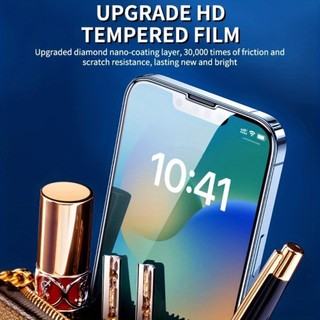 Phim bảo vệ kính HD 3 miếng, Thích hợp cho iPhone 17 Pro Max 16 15 14 13 12 11 Pro Max 6 6s 7 8 Plus X XS Max XR mini SE