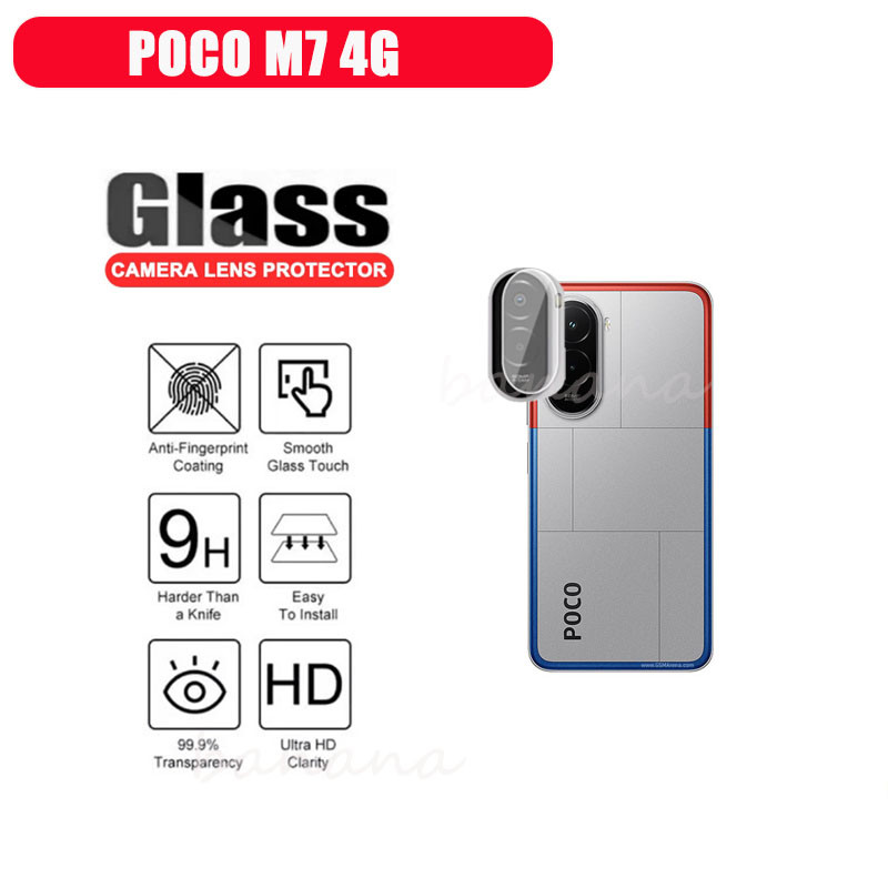 Phim Kính Cường Lực 3 TRONG 1 Poco M7 4G Cho Poco F7 X7 Pro Poco C85 C75 Kính Bảo Vệ Màn Hình Full Cover + Phim Ống Kính Máy Ảnh + Phim Mặt Sau