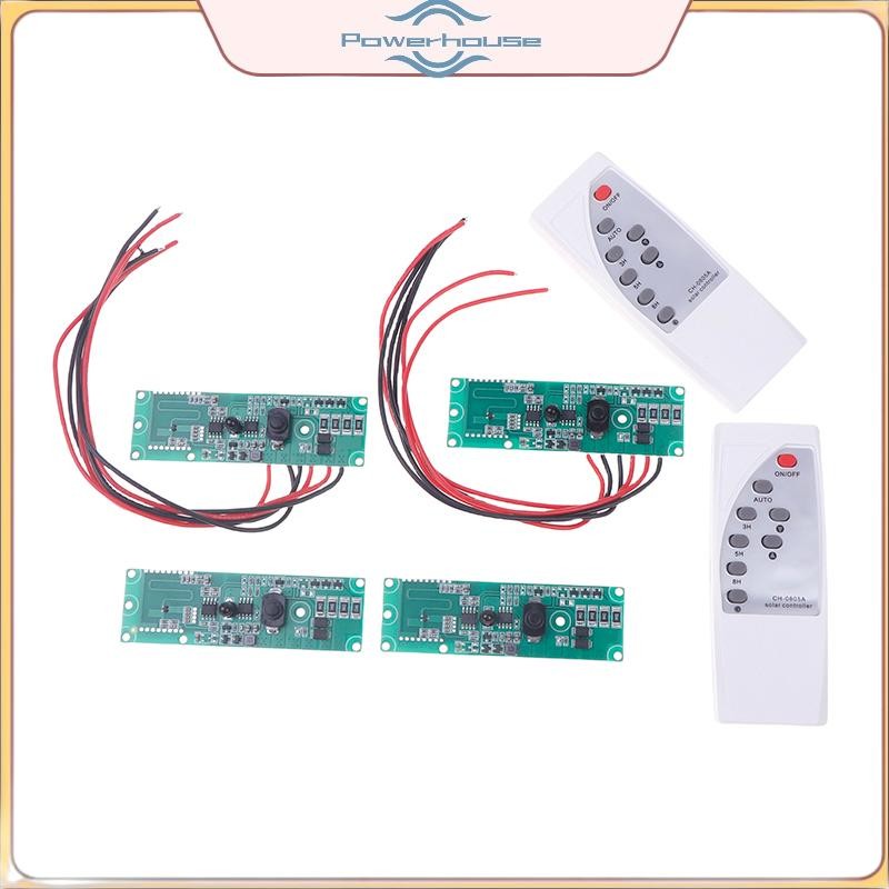 Bộ điều khiển đèn tường năng lượng mặt trời POWER 3.2V 3.7V Bảng mạch cảm ứng hồng ngoại cơ thể con người Thời gian + Cảm ứng Radar lò vi sóng.