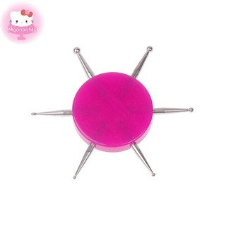 Moonlights 1 Cái 6 Đầu Móng Tay Nghệ Thuật Chấm Dụng Cụ Đĩa Móng Tay Mũi Khoan Dụng Cụ Làm Móng Chấm Dụng Cụ Vẽ Móng Mũi Khoan Bút Tròn Chấm Dụng Cụ Chấm EN