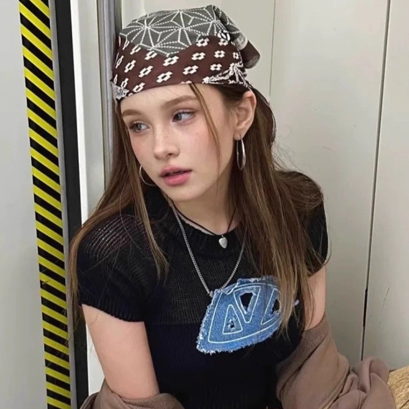 Thu Đông Retro Thời Trang Nâu Turban 2026 Phong Cách Mới Turban Nữ