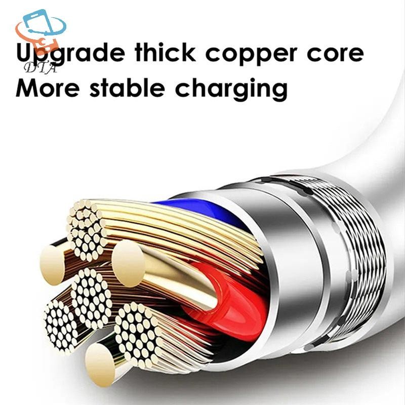 [DTA] Cáp sạc siêu nhanh USB Type C 7A Dây dữ liệu sạc Huawei 100W Cáp sạc nhanh cho cáp dữ liệu OPPO Huawei Vivo Honor VN