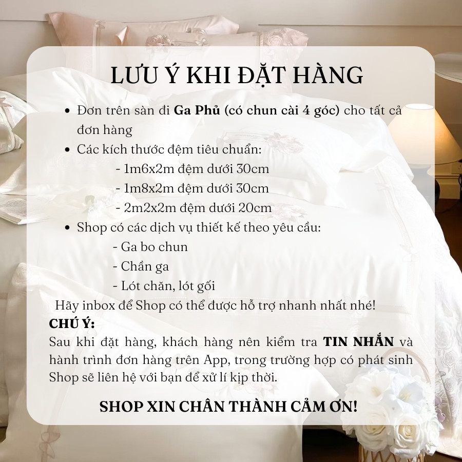 Bộ chăn ga gối Tencel cao cấp mềm mượt MemMinbedding Luxury họa tiết thêu hoa bướm tinh tế sang trọng - L41648