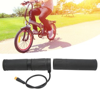 Tay ga FT-158X cho xe đạp điện, tương thích 24-72V, tay lái cao su 22,2mm màu đen, bộ điều khiển tăng tốc