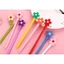 30 cây Bút gel kiểu hoa mai 5 cánh mực đen ngòi 0.5mm (cây)