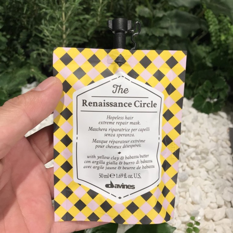 Mặt nạ siêu phục hồi DAVINES THE RENAISSANCE CIRCLE 50ml [ MK ]