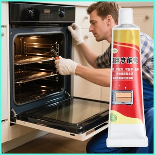 Keo dán lò nướng 100ml Keo dán nhiệt độ cao Chống rò rỉ Chất bịt kín thiết bị gia dụng cho lò vi sóng nướng antirtvn