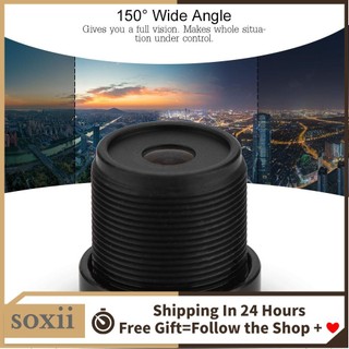 Soxii SOXII RICHER-R CCTV LENS 2,1mm Camera 150 ° Góc rộng IP cho 1/3in & 1/4in CCD chip