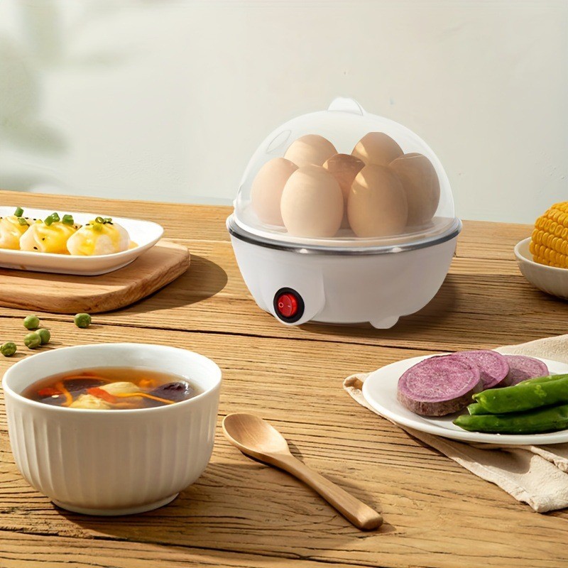 Máy hấp trứng tự động đa chức năng Máy hấp trứng luộc gia đình Súp trứng luộc trứng Dụng cụ tiện dụng Breakf