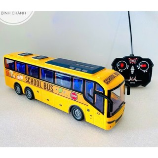 Đồ Chơi Xe Buýt Mini – Xe Bus Điều Khiển Từ Xa, Mô Hình Thú Vị Cho Bé - POPITOYS