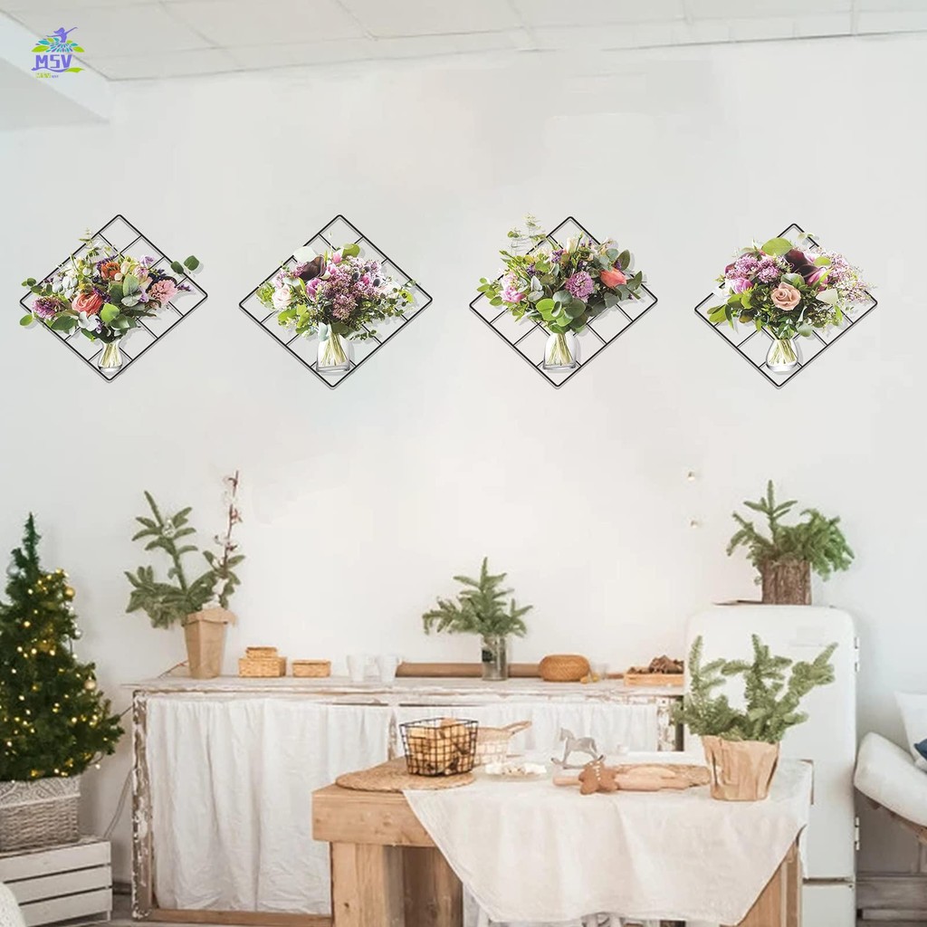 Trang chủ Lưới Sắt Hoa Tường Bức Tranh Tường Tủ Lạnh Độc Đáo Miếng Dán Nhà Bếp Giấy Dán Tường Cho Phòng Ngủ Học Lối Vào Hành Lang