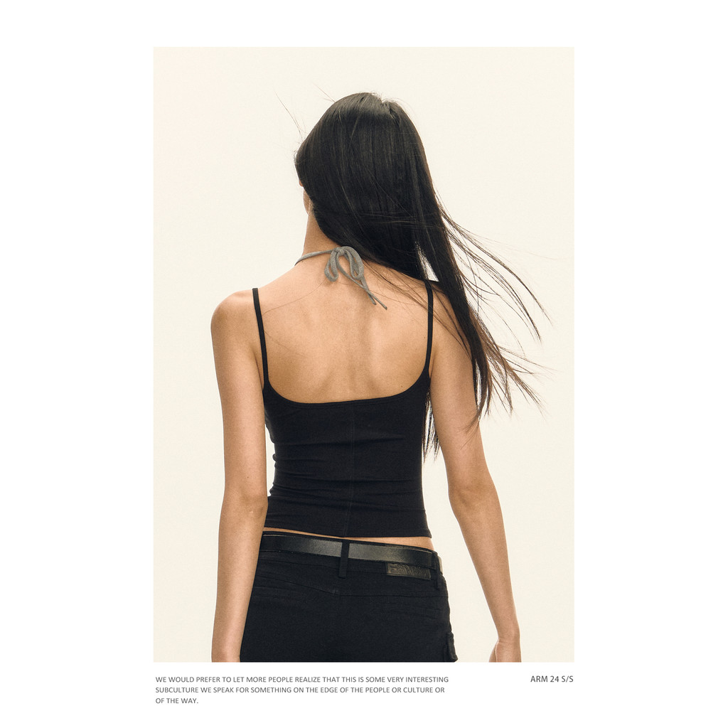 Áo khoác ngoài nữ dây American Halter