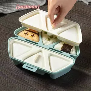 Mẫu Trilater 6 Trong 1 Cho Cơm Bóng Khuôn Sushi Sushi Hộp Bento Nhà Bếp Đảng Cung Cấp Khuôn Cho Trẻ Em Bộ Làm Sushi