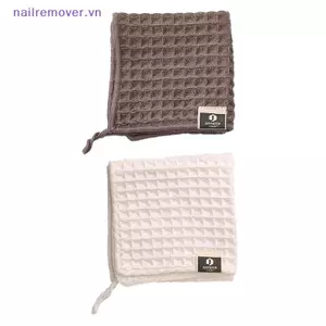 Khăn Barista Cửa Hàng Trà Sữa Máy Cà Phê Cà Phê Rag Đặc Biệt Hút Nước Không Xơ Vải Vệ Sinh Khăn Vuông Nhỏ Màu Trắng MỚI