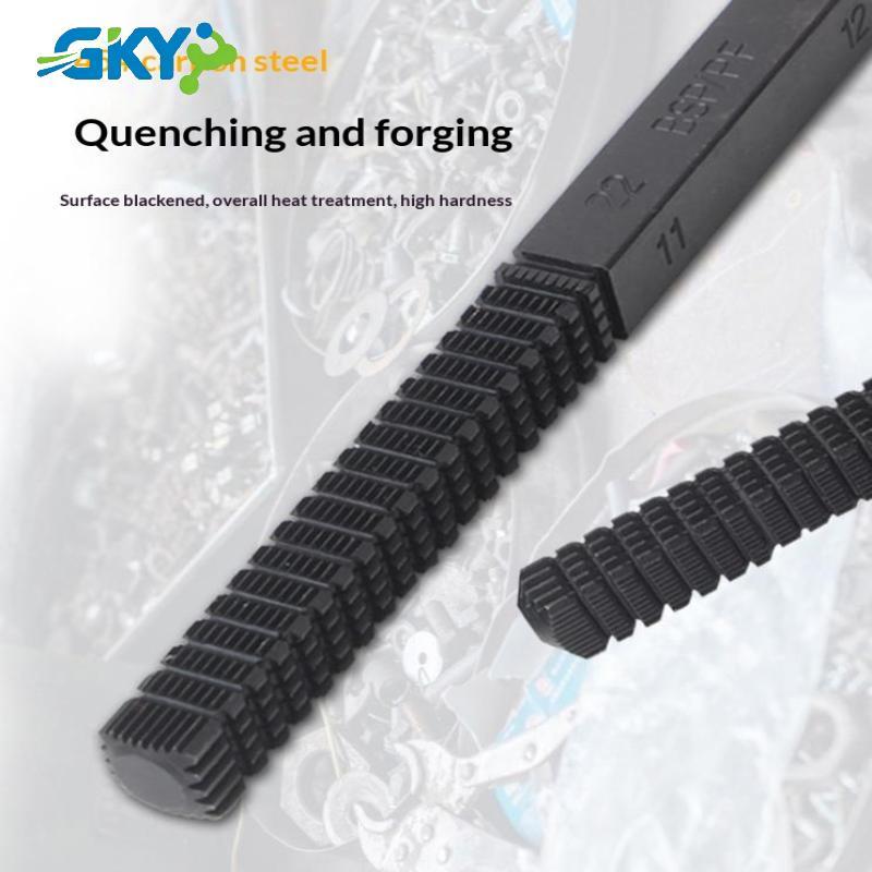 GKY Thread Repair File Công cụ hệ mét Làm sạch và phục hồi các bộ phận có ren cho nhà để xe gia đình và sử dụng công nghiệp GKY
