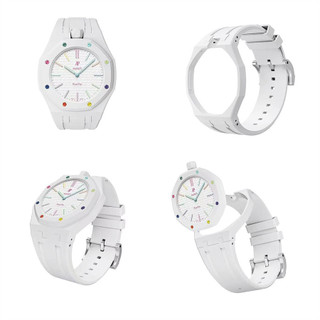 Thích hợp cho AP × Swatch Royal Pop Dây đeo đồng hồ cao su 20mm Dây đeo thay thế bền chống mồ hôi chống thấm nước