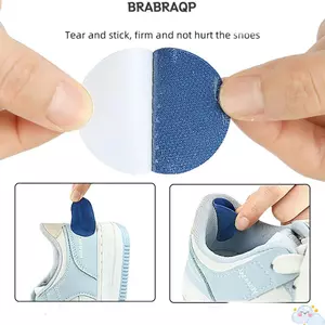 BRBRAA 6 Cái Sửa Chữa Gót Giày, Miếng Dán Sửa Chữa Giày Đa Năng Bằng Da Microfiber, Miếng Lót Lỗ Gót Chân Tự Dính Bền Đẹp
