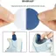 BRBRAA 6 Cái Sửa Chữa Gót Giày, Miếng Dán Sửa Chữa Giày Đa Năng Bằng Da Microfiber, Miếng Lót Lỗ Gót Chân Tự Dính Bền Đẹp