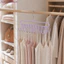JUNYUE88US 2 Móc áo ngực yếm, 20 móc treo quần áo tiết kiệm không gian, Giá đỡ áo Vest chống trượt bằng kim loại đa chức năng Phòng giặt