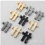 180 Độ Lộ Chốt Cửa Khóa Bu Lông Cửa Chống Trộm Khóa Cửa Chốt Phòng Tắm Cửa Gỗ Pin Hợp Kim Nhôm WL