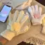 AqToCna 1 Cặp Găng Tay Ngôi Sao Thời Trang Dễ Thương Cho Nữ Bé Gái Thu Đông Full Ngón Tay Ấm Áp Chống Lạnh Găng Tay Đi Xe Đạp Đa Năng Găng Tay Quà Tặng AqToCna