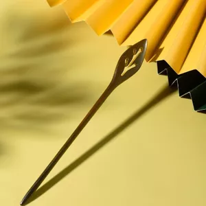 WHX-Chính Hãng Gỗ Mun Tự Nhiên Khắc Kẹp Tóc Phong Cách Trung Hoa Kẹp Tóc Cổ Kẹp Tóc Quà Tặng Cho Bé Gái