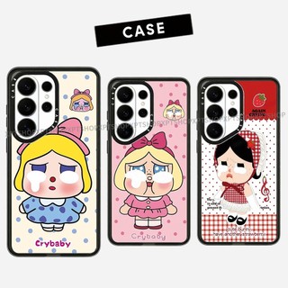 Từ Tính Bowknot Girl Acrylic Cứng Phone Case For Dành Cho Samsung Galaxy S26 25 24 23 22 UItra S26 25 24 Plus Vỏ Bảo Vệ Chống Sốc