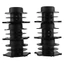 SAIA 6 CÁI Mũ trùm đầu, Cuộn dây tông đơ hạng nặng màu đen, Nhựa cho FS 44, 55, 80, 83, 85, 90, 100, 100RX, 110, 120, 130, 200, 250, KM 55, 85, 90, 110, 130, FS-KM