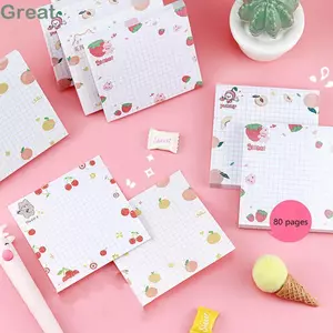 TUYỆT VỜI Memo Pad Miếng Lót Viết Anh Đào Giấy Ghi Nhớ Ghi Chú Sổ Tay Trang Trí Văn Phòng & Đồ Dùng Học Tập Notepad
