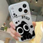 Ốp lưng iPhone Họa tiết da mạ họa tiết mèo Love iPhone 17 16 15 14 13 12 11 Pro Max Plus Max