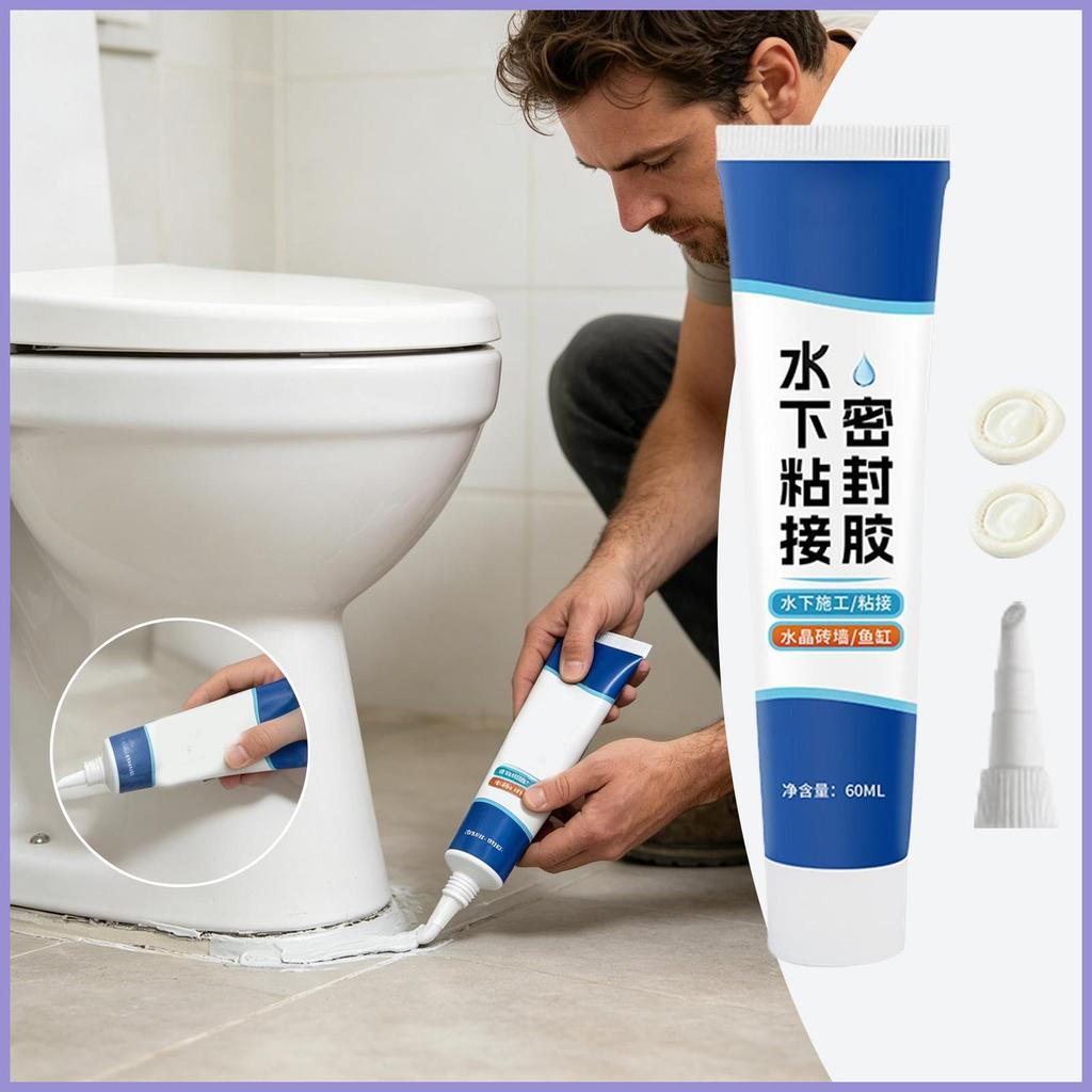 Keo Dán Dưới Nước 60ml Sửa Chữa Dưới Nước Liên Kết Nứt Ao Cho Bể Cá Biển Đài Phun Nước Ao Tắm mueadsyvn