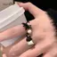 AqToCna Sáng Tạo Vintage Ngộ nghĩnh Mèo Mở Nhẫn Có Thể Điều Chỉnh Cho Nữ Cô Gái Thời Trang Hoạt Hình Dễ Thương Nhẫn Dự Tiệc Phụ Kiện Trang Sức Quà Tặng AqToCna