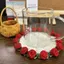 Đề Nghị Hoa Hồng Hạt Cải Hoa Coaster Dệt Tự Làm Chất Liệu Gói Móc Handmade Quà Tặng Lily Của Thung lũng Chăn Làm