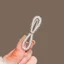 MAUROPOLI Hàn Quốc Ngọc Trai Trắng Nơ Tóc Nữ Phong Cách Mới Cao Cấp Bên Nổ Kẹp Tất Cả Trận Đấu Tóc Gãy Mỏ Vịt Kẹp