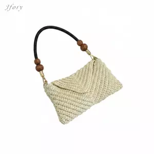 Túi đeo vai vuông nhỏ Jfory Túi đeo vai dệt kim nhẹ Dễ dàng phù hợp với trang phục Túi xách móc dành cho nữ